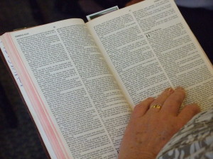 reading bible